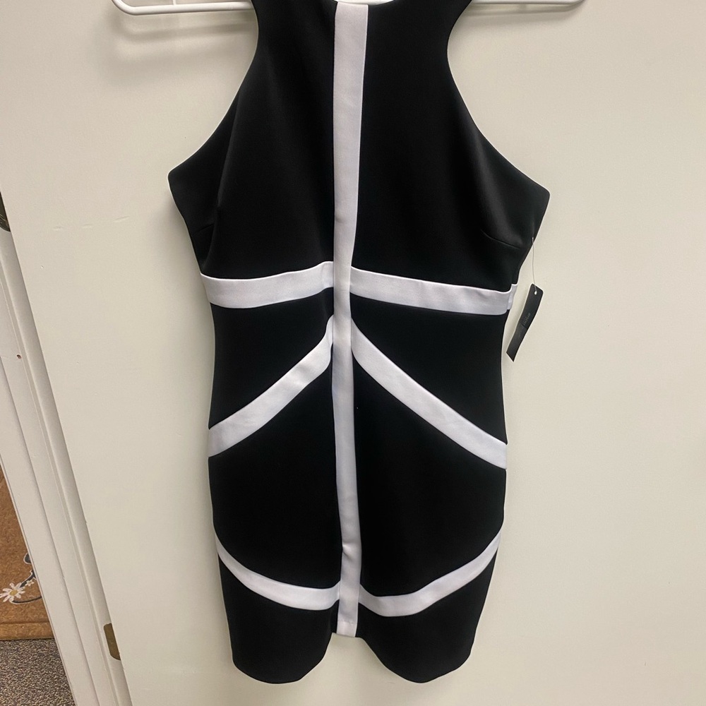Bisou Bisou Black and White Paneled Kids One-Piece Footie